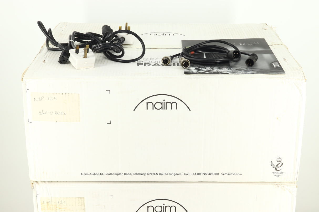 Naim NAP 135 Monoblock Power Amplifiers (1984)