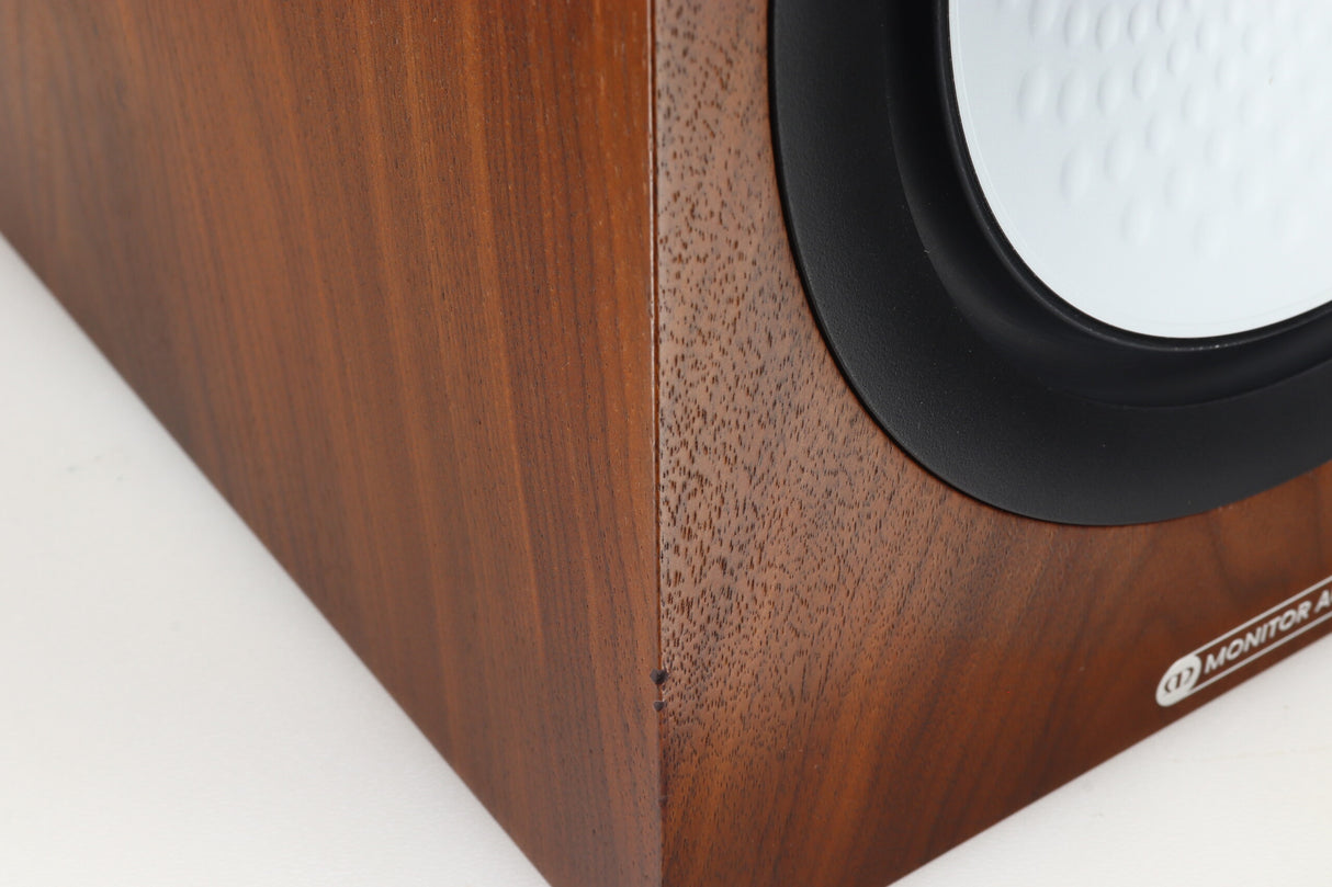 Monitor Audio Silver 100 7G Standmount Speakers - Natural Walnut