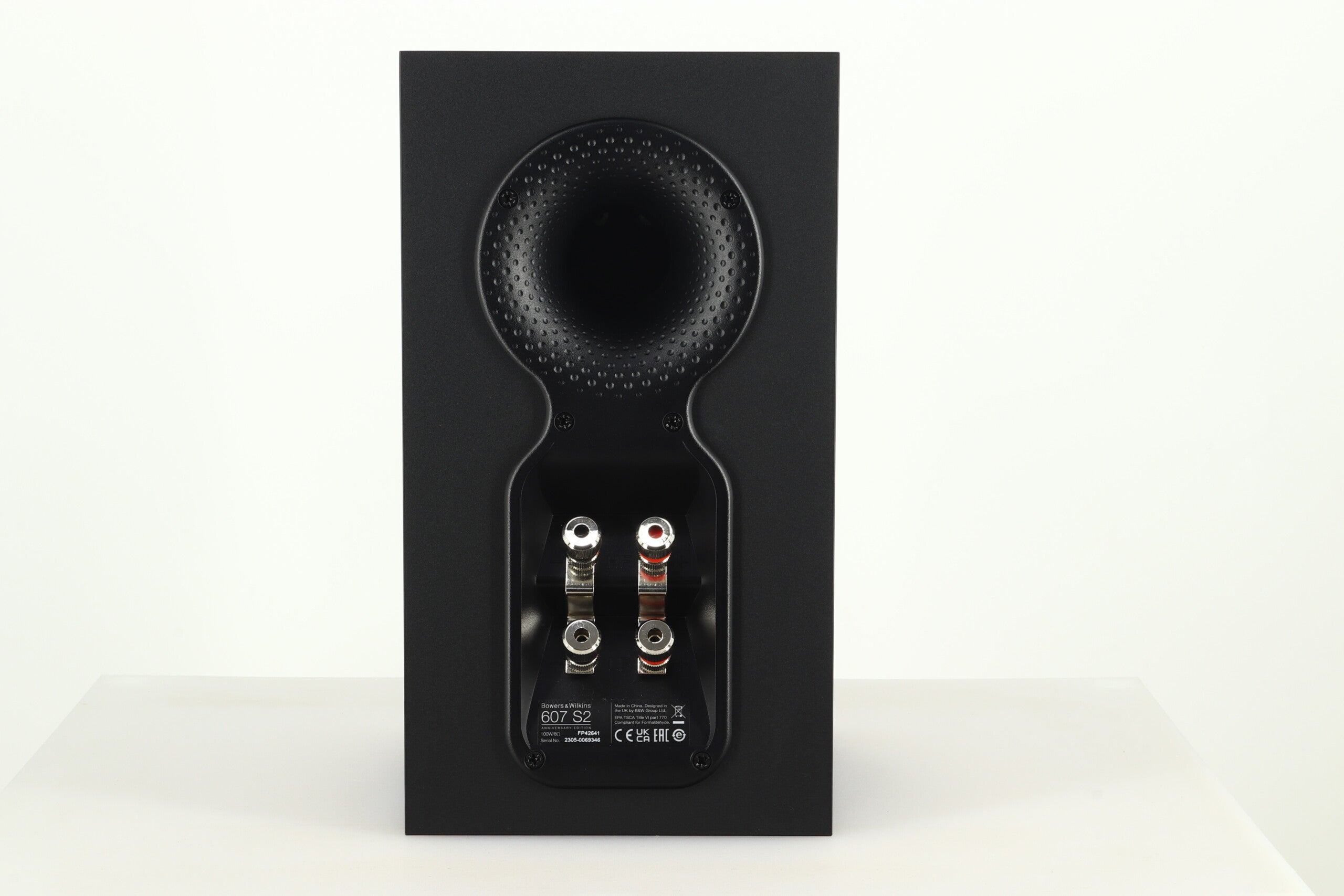 B&W 607 S2 Anniversary Edition Standmount Speakers - Black