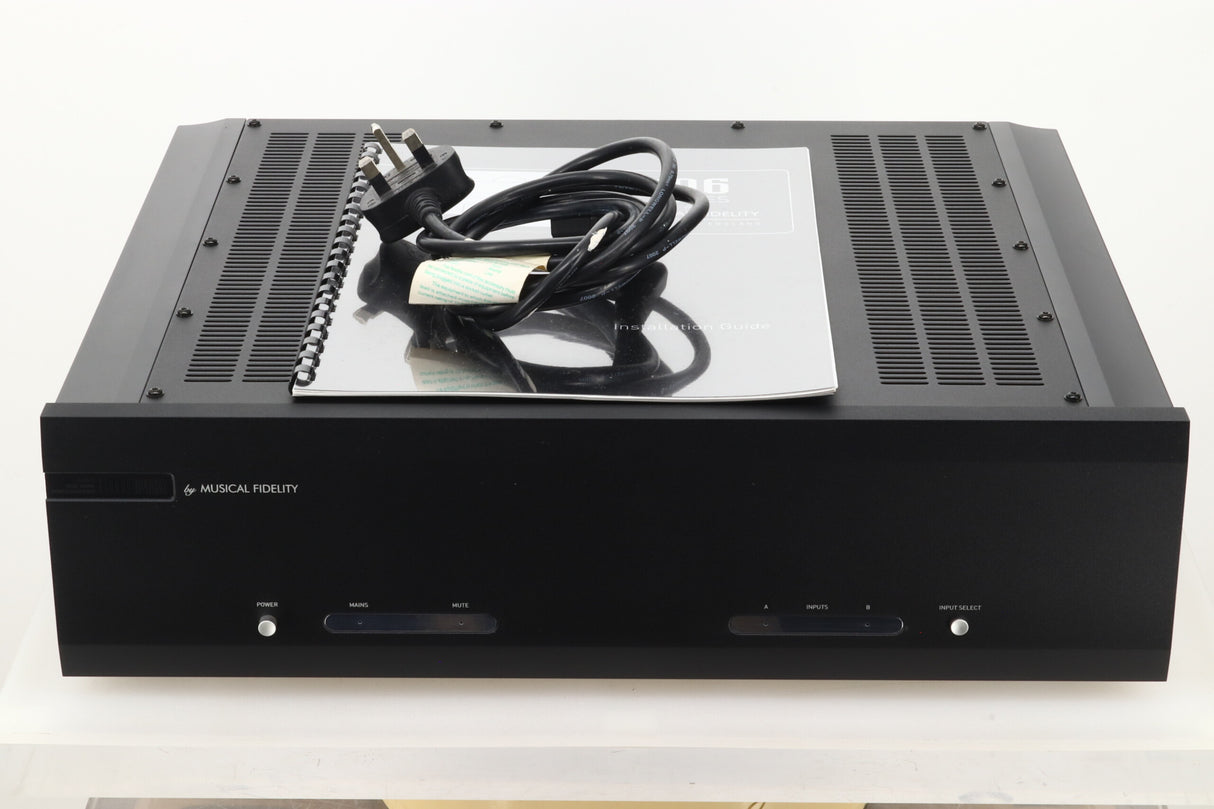 Musical Fidelity M6PRX Power Amplifier - Black