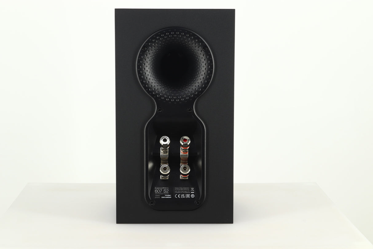 B&W 607 S2 Anniversary Edition Standmount Speakers - Black