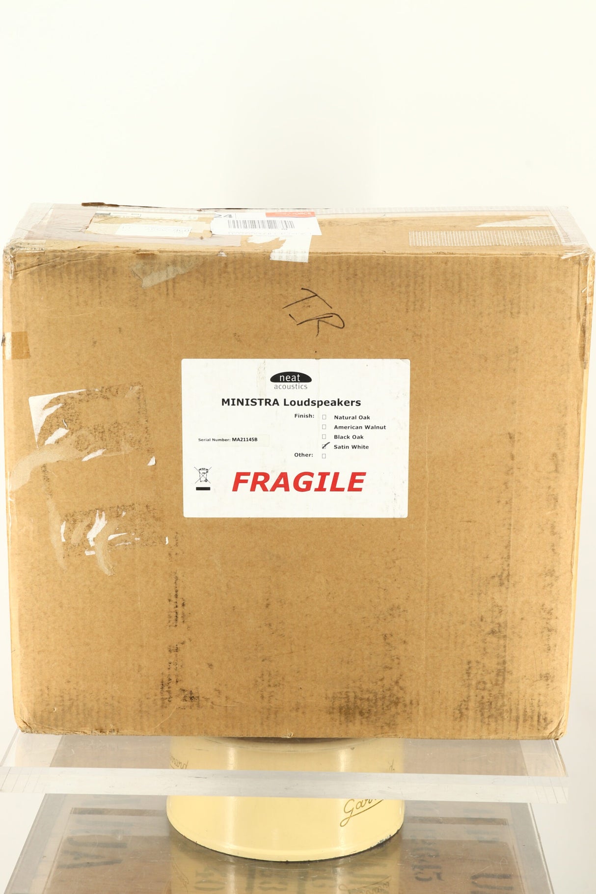 Neat Acoustics Ministra Standmount Speakers - Satin White