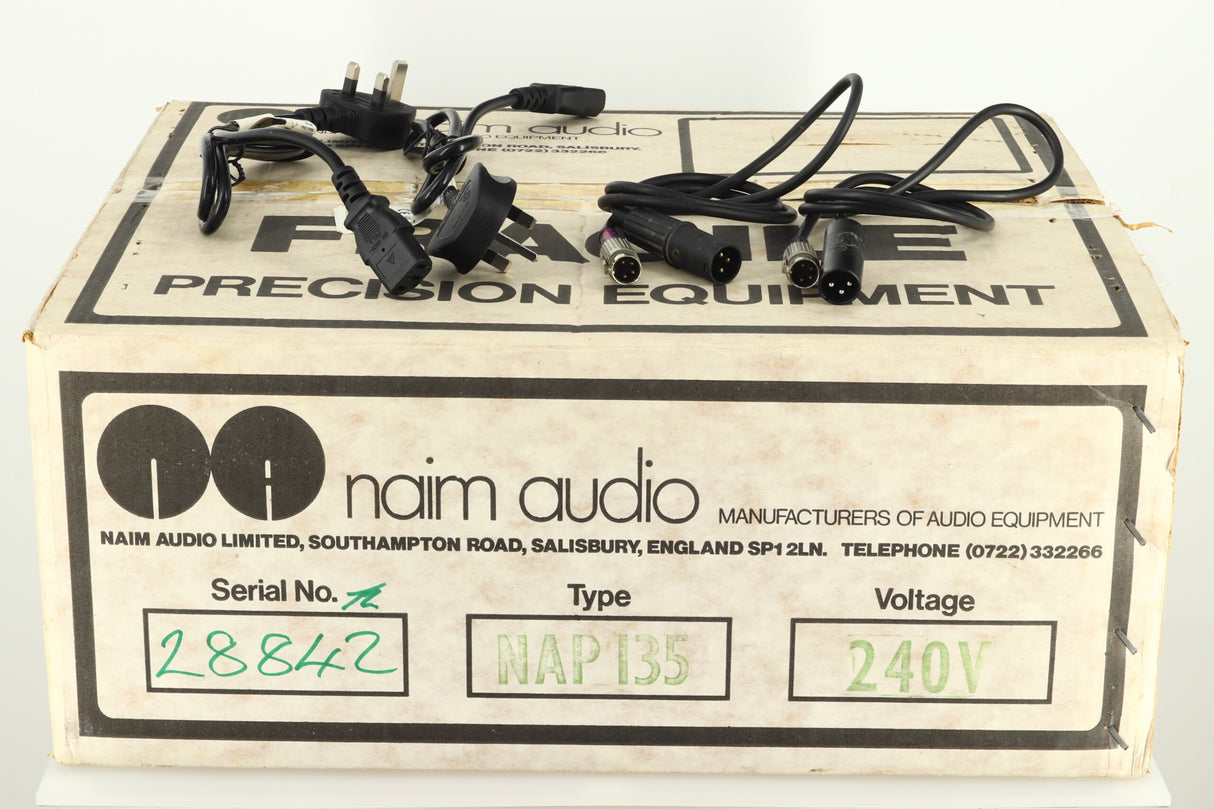 Naim NAP 135 Monoblock Amplifiers (1986)