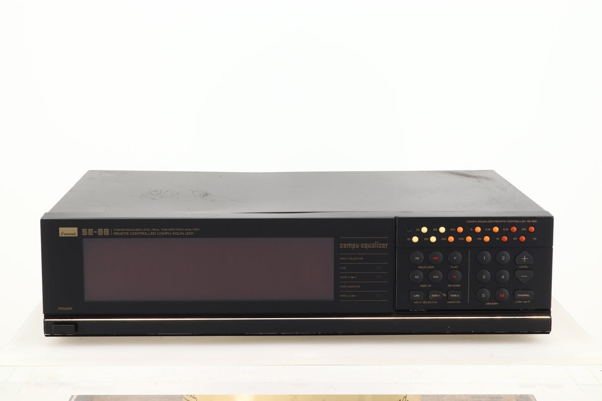 Sansui SE88 Graphic Equalizer - Black