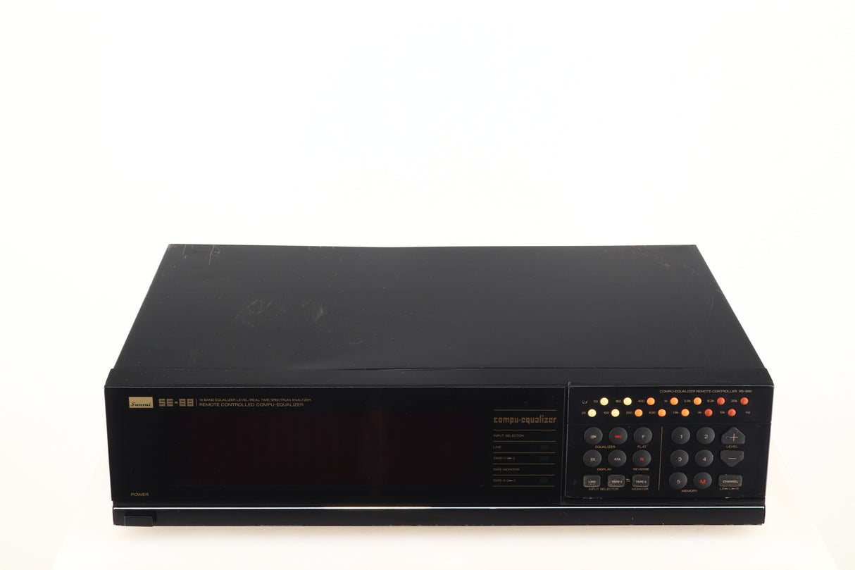 Sansui SE88 Graphic Equalizer - Black