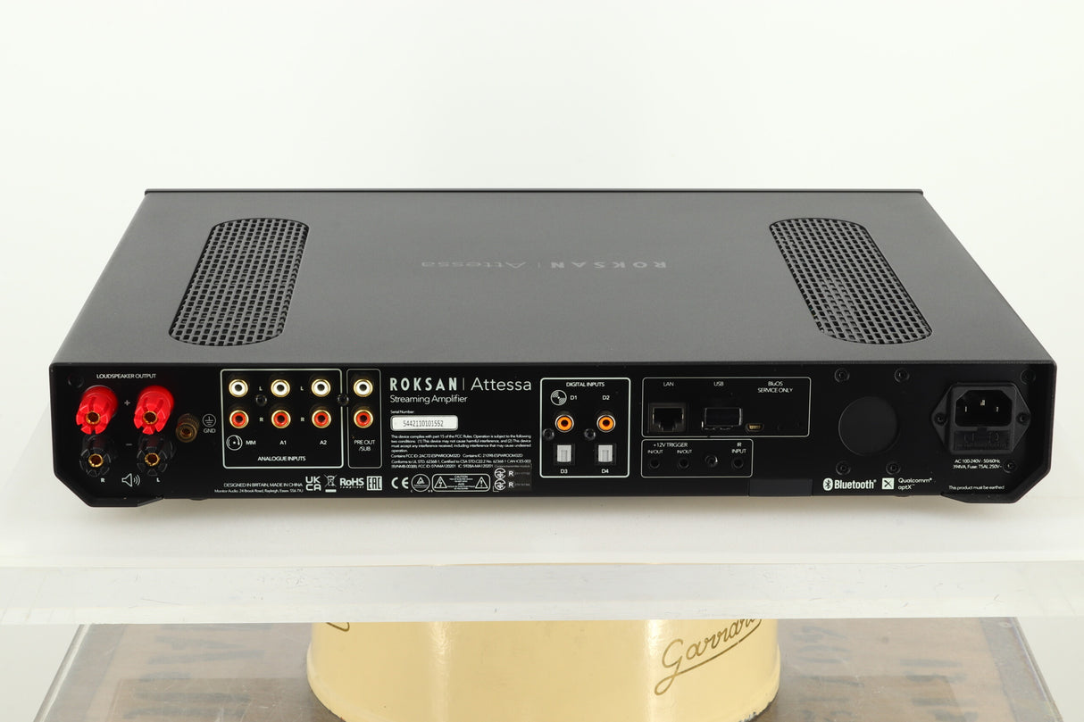 Roksan Attessa Streaming Amplifier - Black