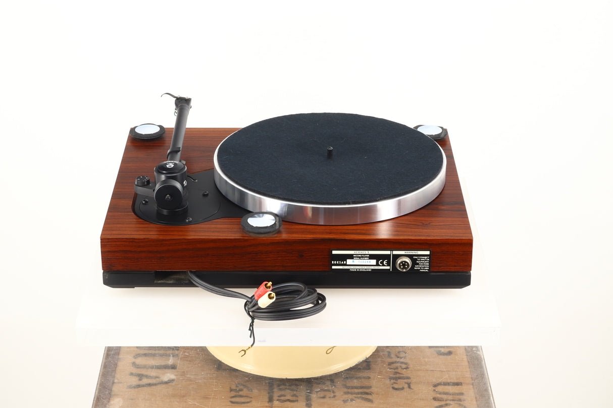 Roksan Xerxes X Turntable - Rosewood / Tabriz Tonearm / Reson Cartridge
