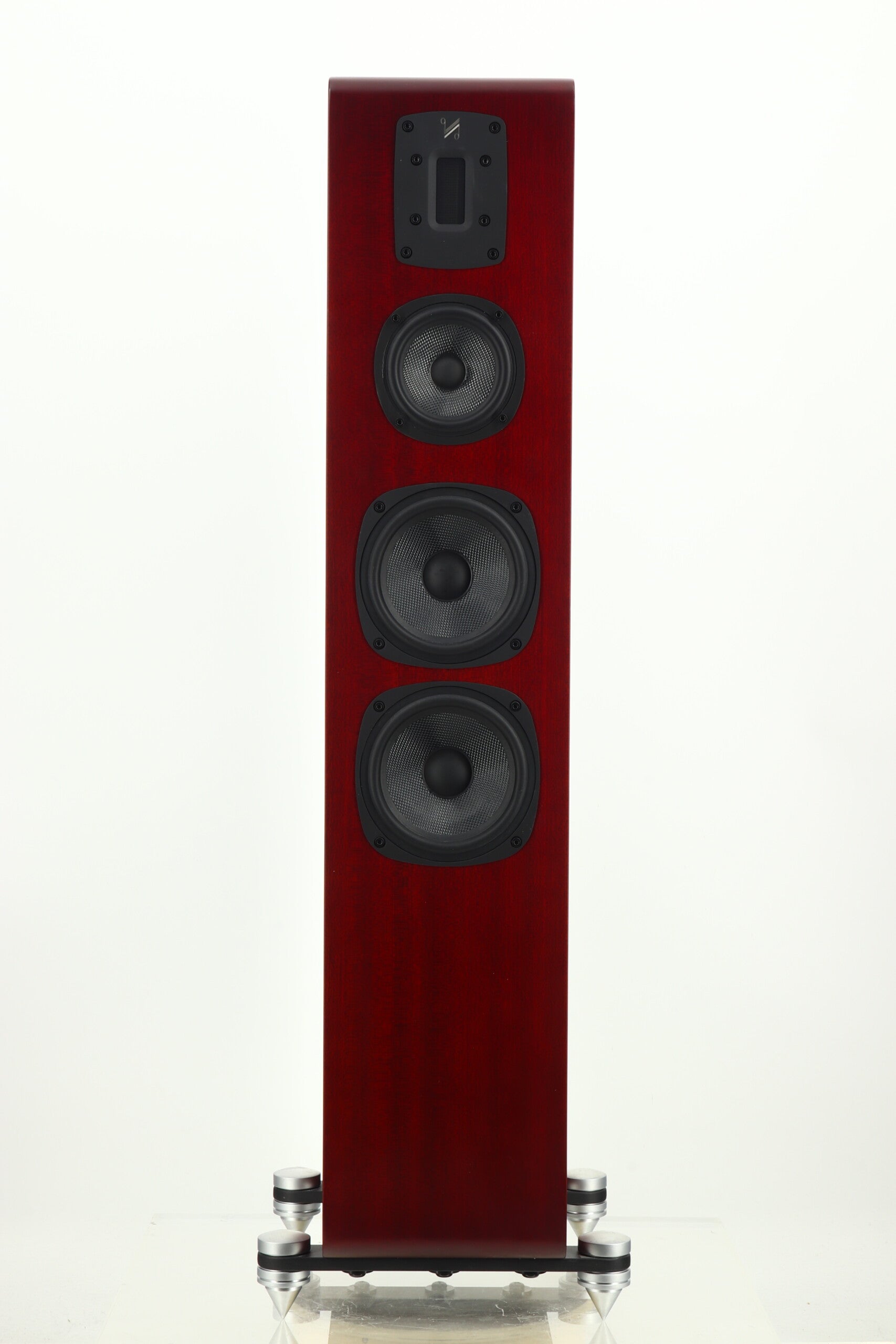 Quad S4 Floorstanding Speakers - Sapele Mahogany – 2ndhandhifi.co.uk