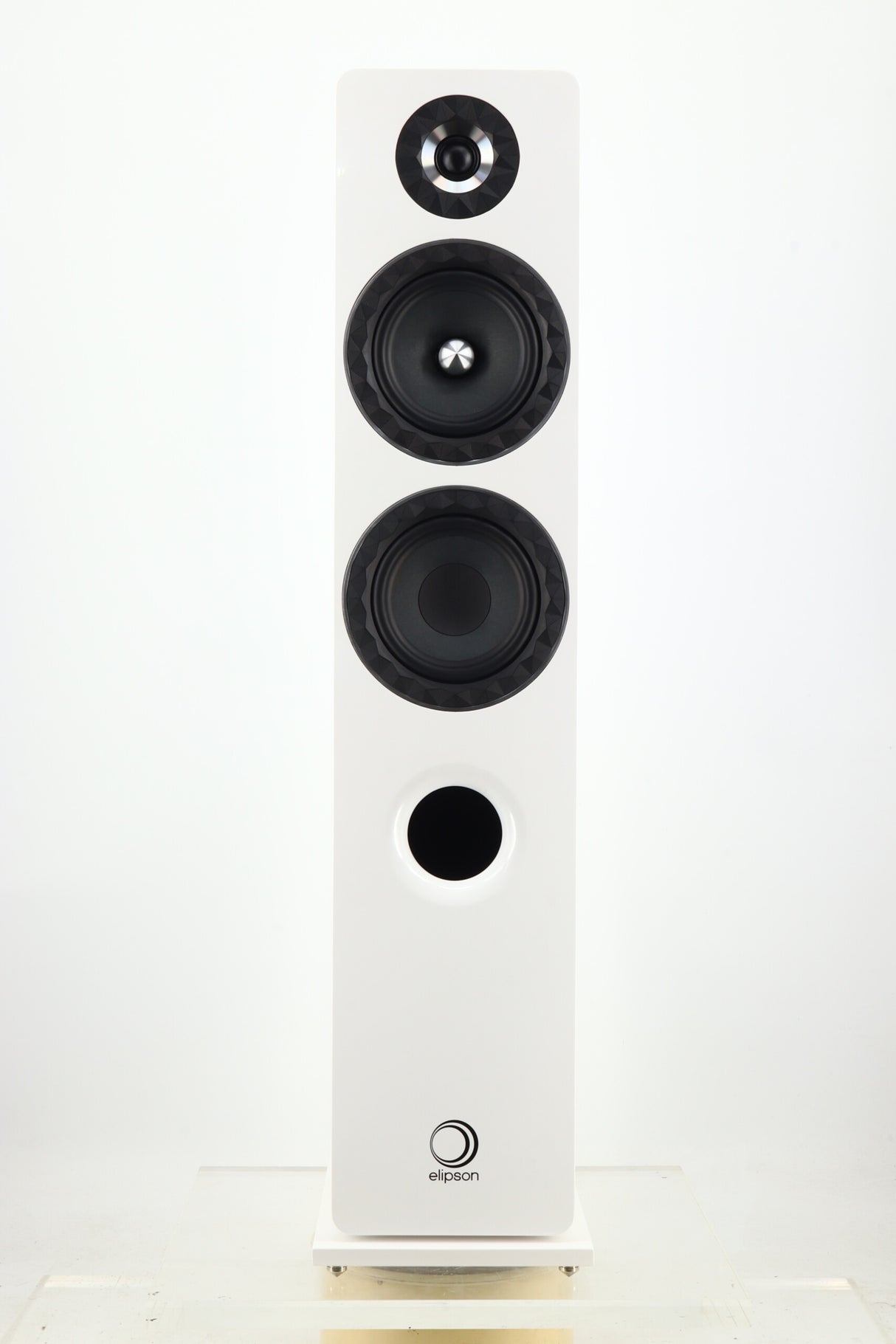 Elipson Prestige Facet 14F Floorstanding Speakers - White
