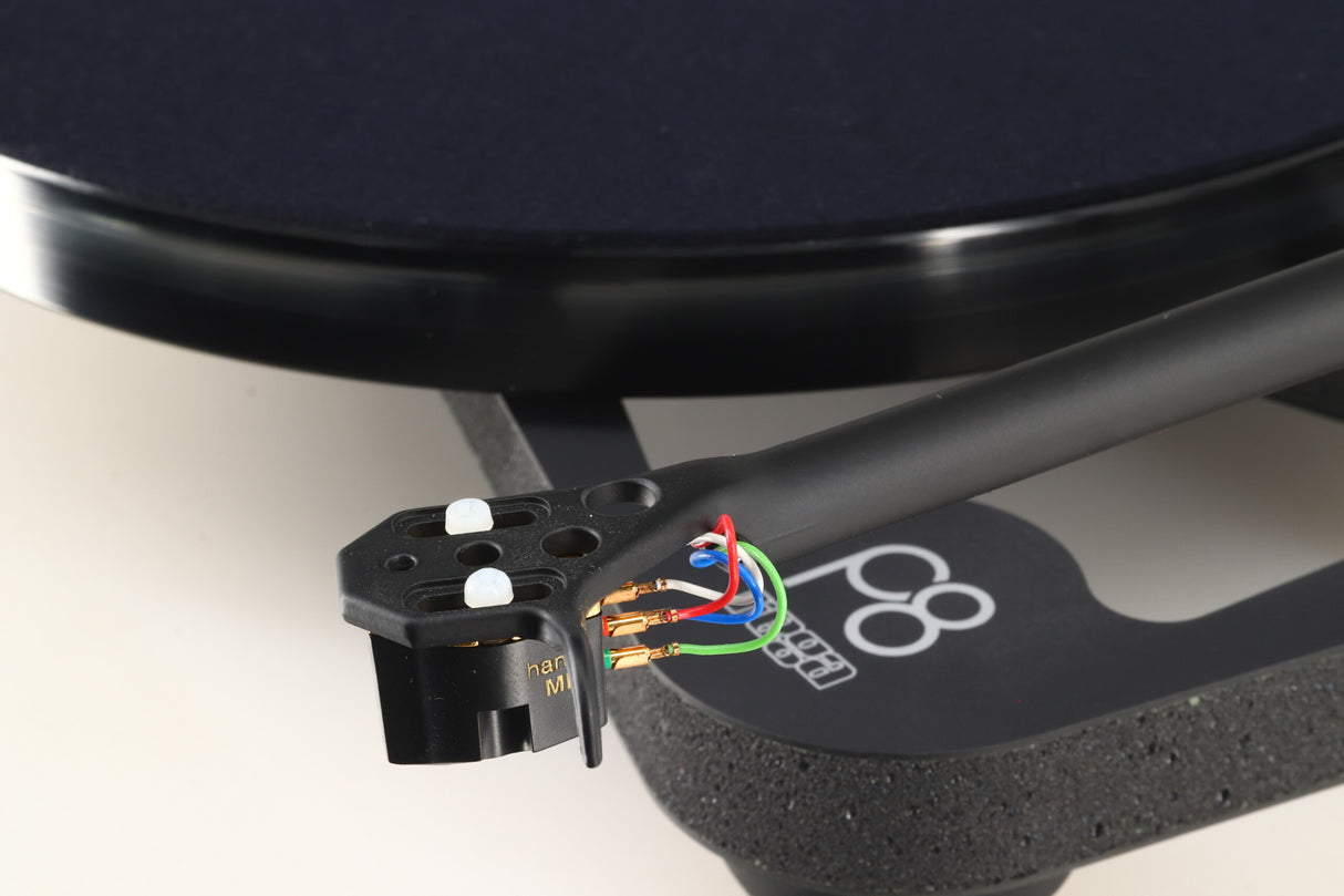 Rega Planar 8 Turntable / Hana MH Cartridge - Black