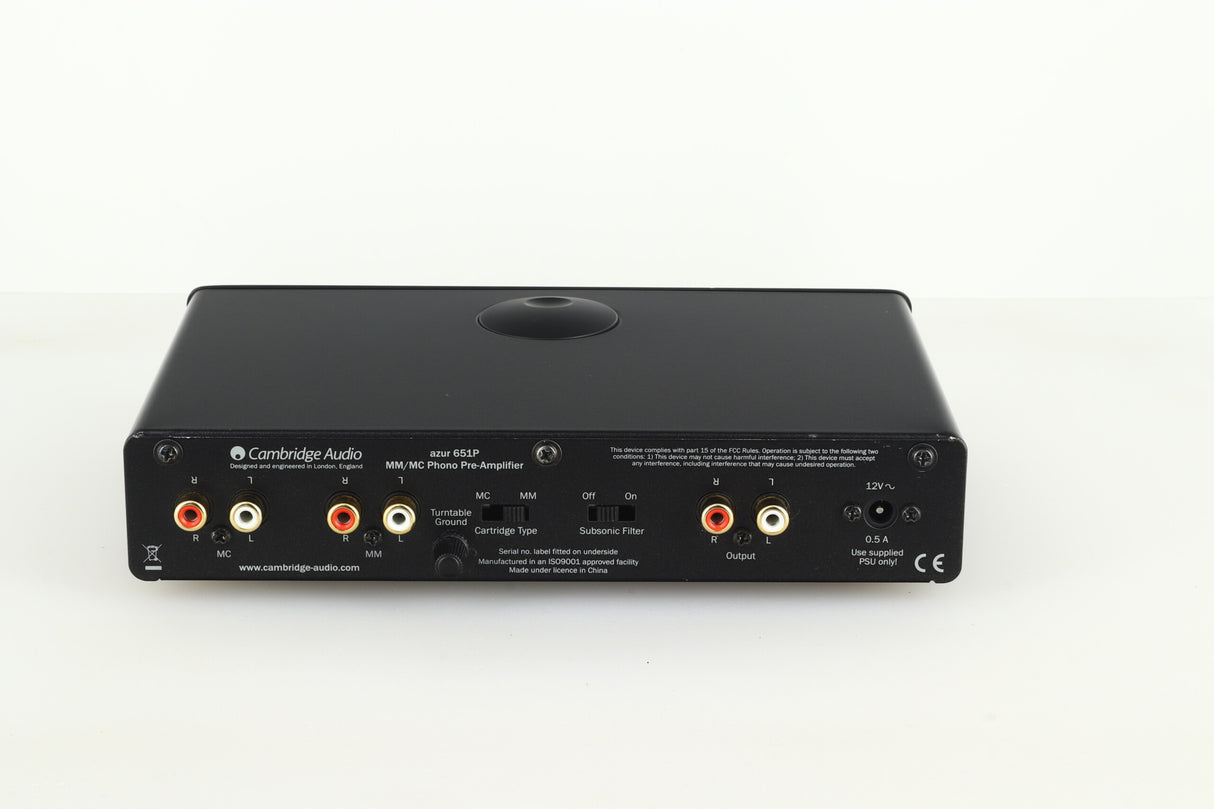 Cambridge Audio Azur 651P Phonostage - Black
