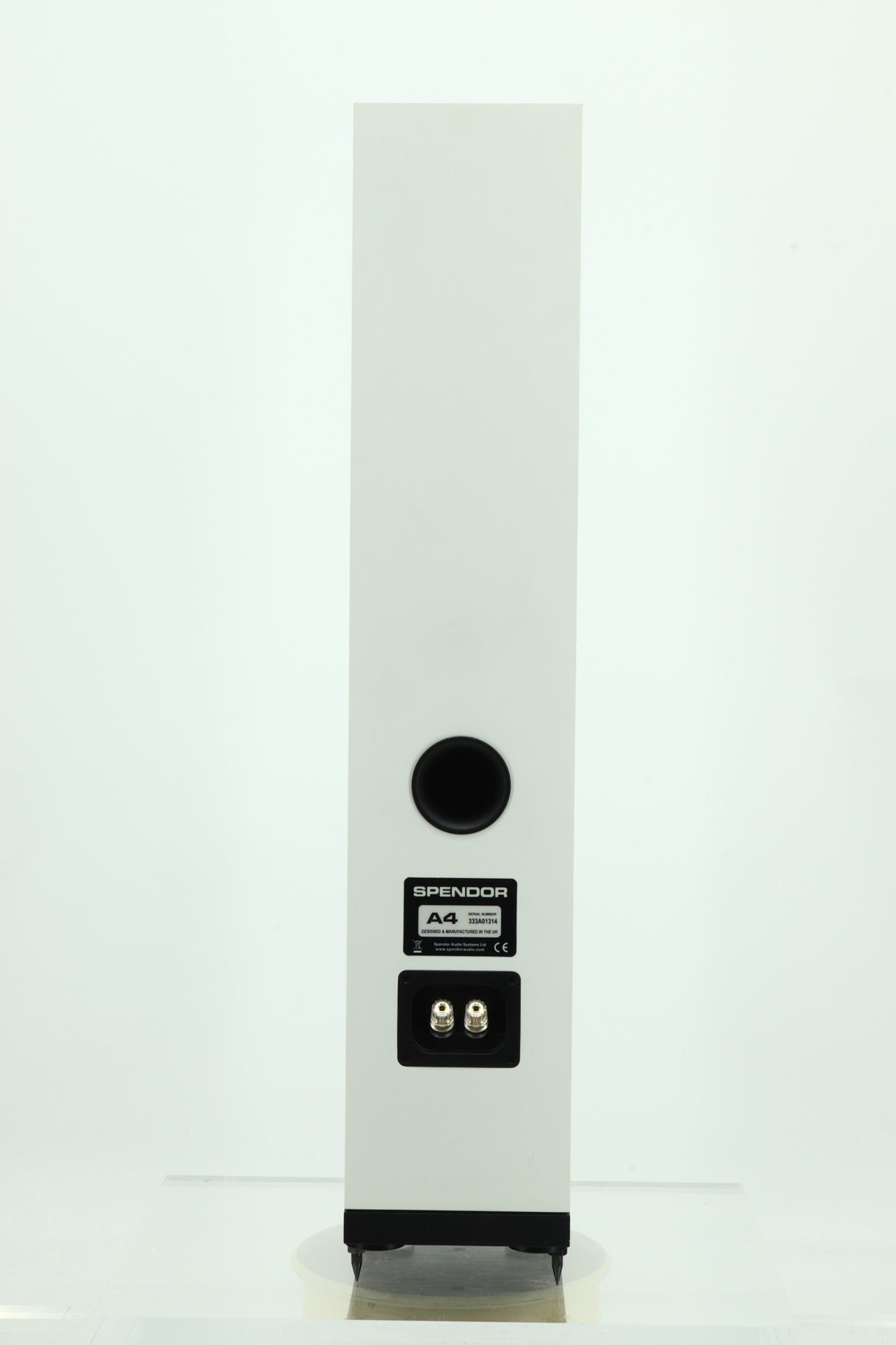 Spendor A4 Floorstanding Speakers - White