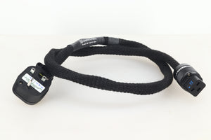 Russ Andrews EVO 500 Powerkord 1.0m / 16A Rhodium UK Plug / C19 Rhodium Wattgate Connector