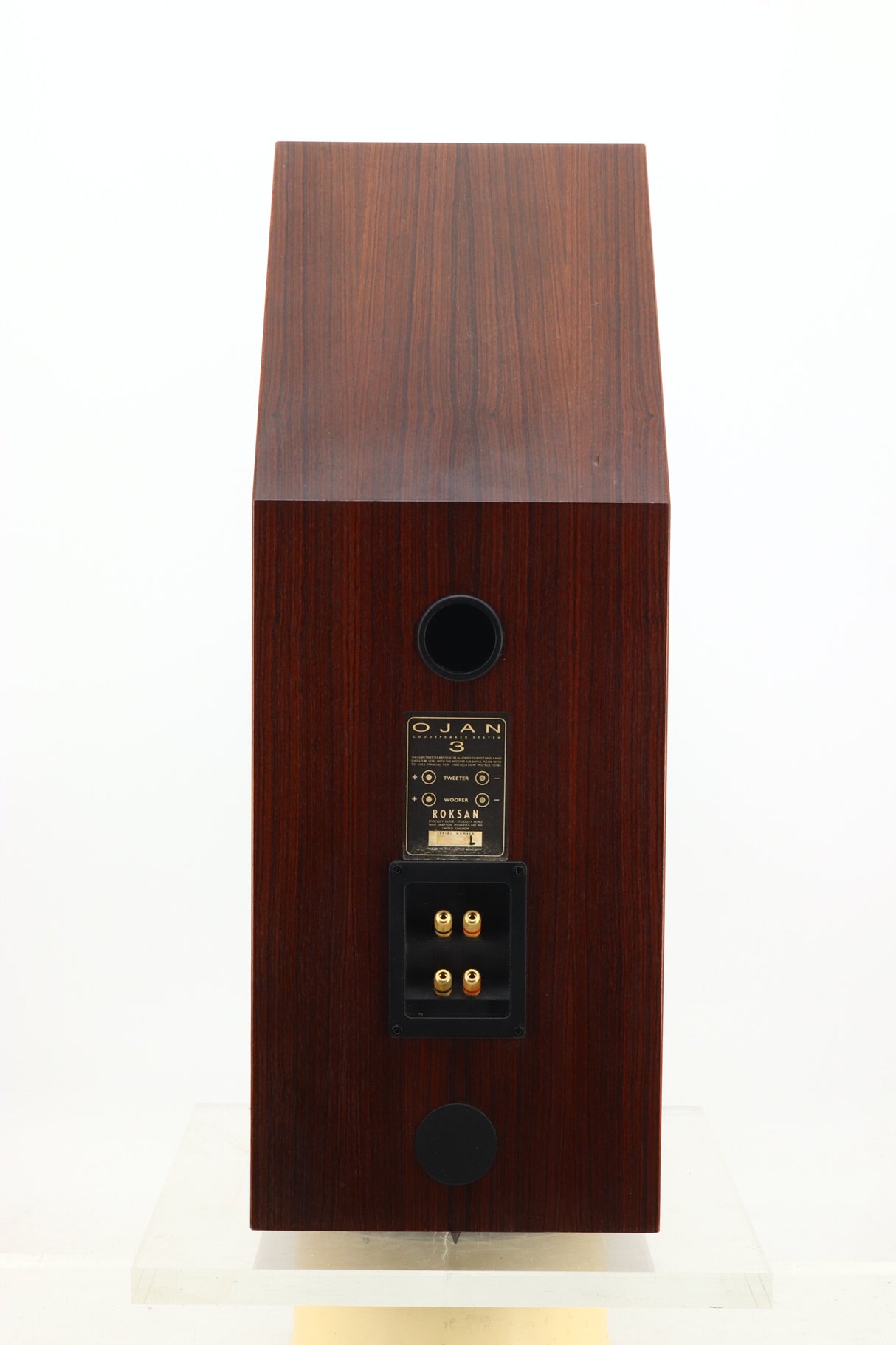 Roksan Ojan 3 Floorstanding Speakers - Rosewood