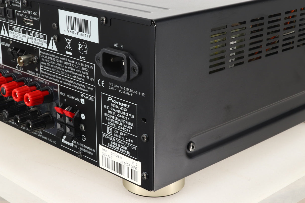 Pioneer VSX-1020 AV Receiver - Black