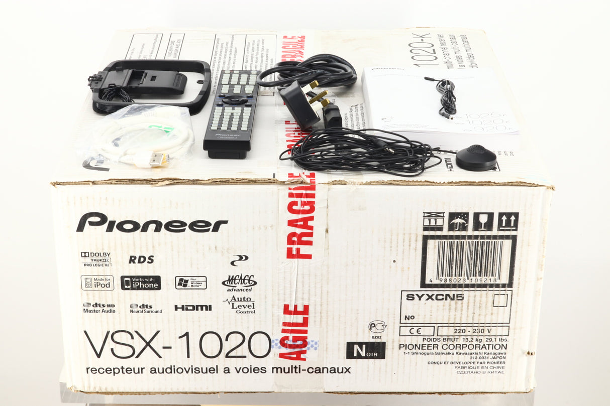 Pioneer VSX-1020 AV Receiver - Black