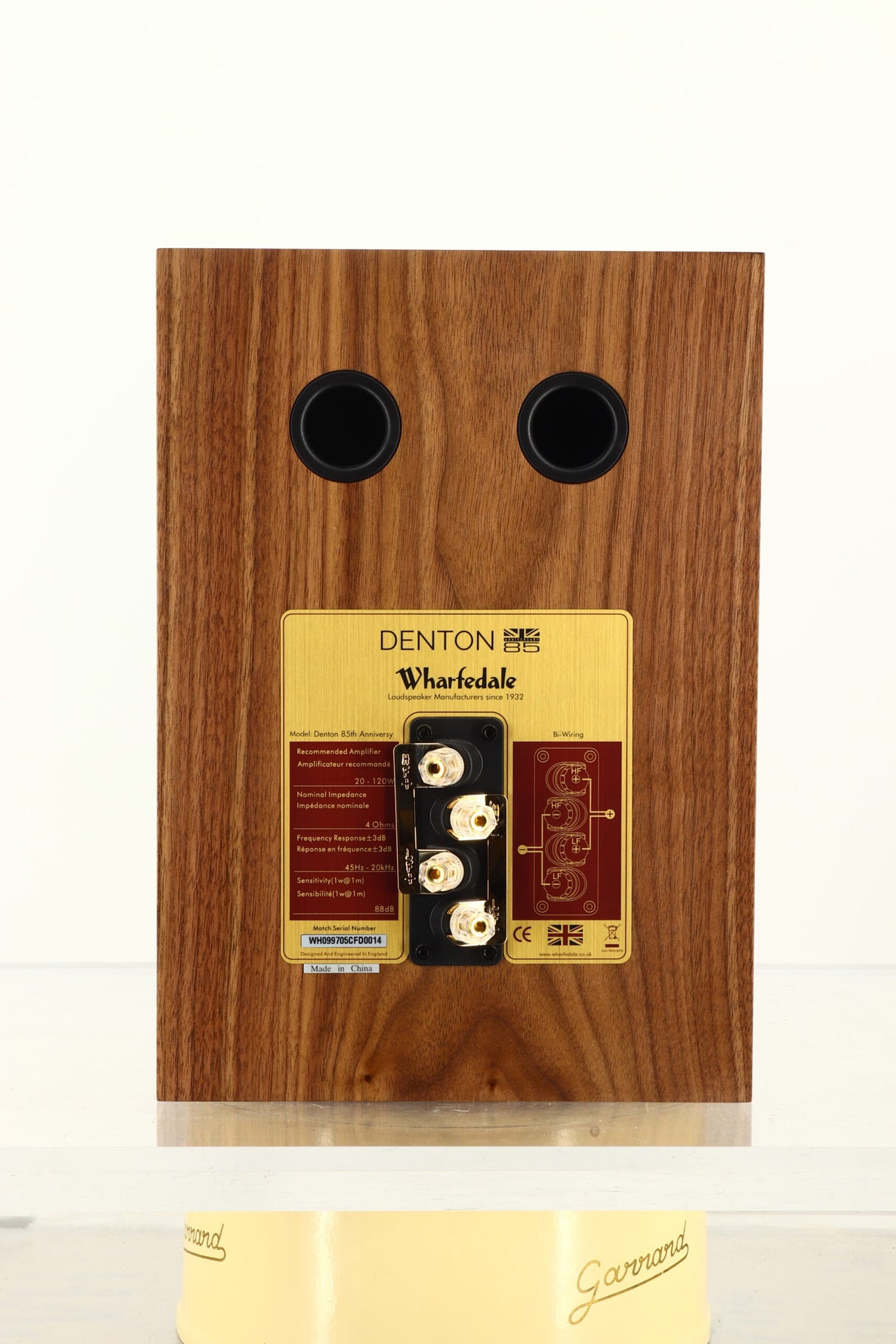 Wharfedale Denton 85th Anniversary Standmount Speakers - Walnut