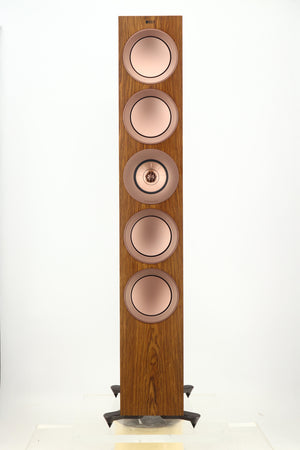 KEF R11 Floorstanding Speakers - Walnut (Ex-Demo)