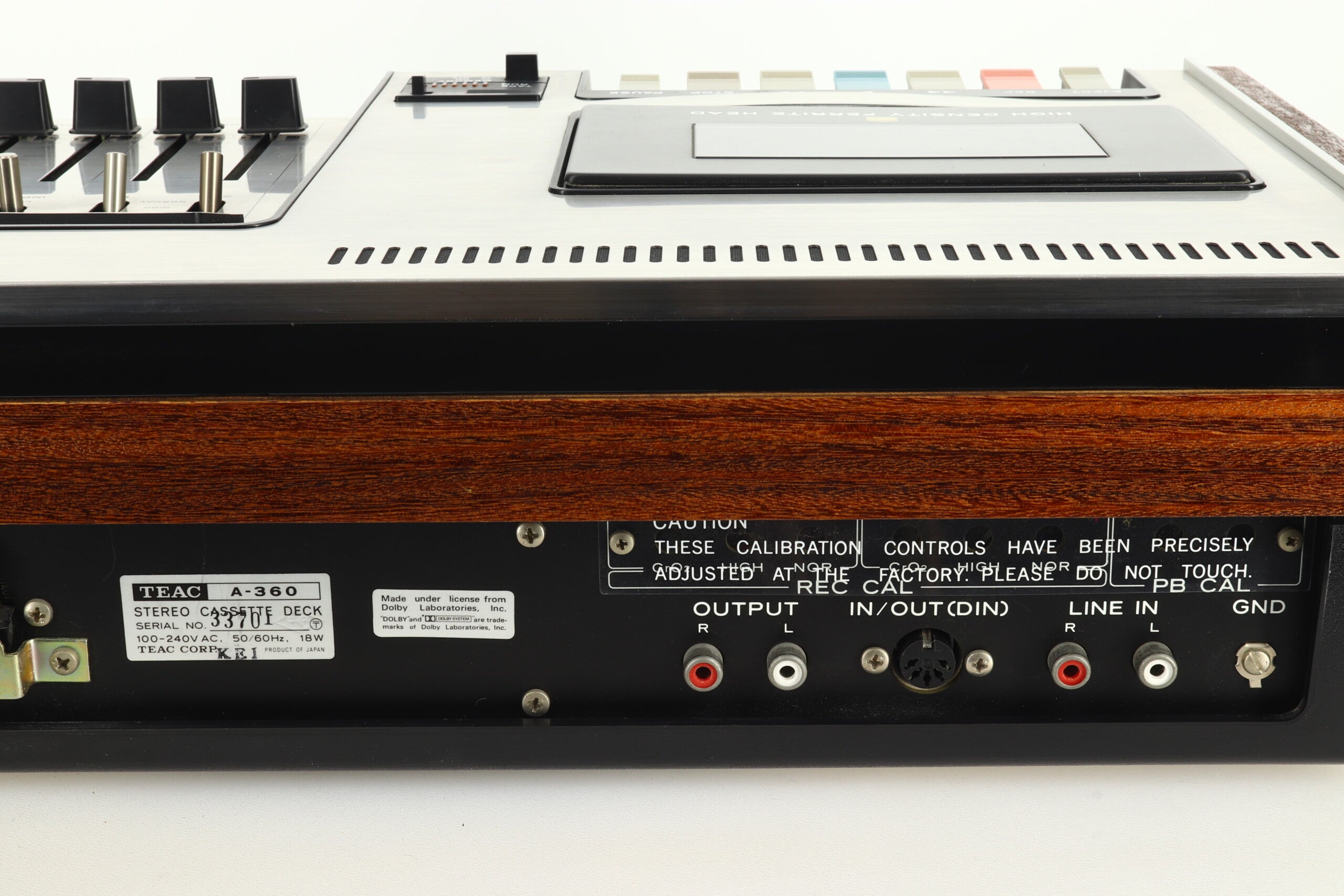 TEAC A-360 Cassette Deck – 2ndhandhifi.co.uk