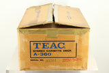 TEAC A-360 Cassette Deck