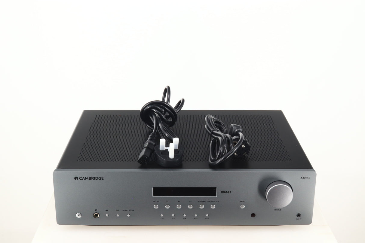 Cambridge Audio AXR85 Stereo Receiver - Lunar Grey