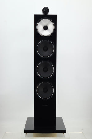 B&W 702 S2 Floorstanding Speakers - Black Gloss (Ex Demo)