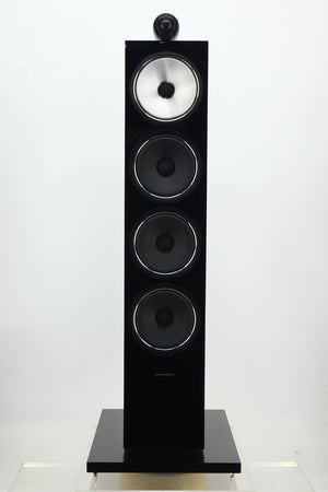 B&W 702 S2 Floorstanding Speakers - Black Gloss (Ex Demo)