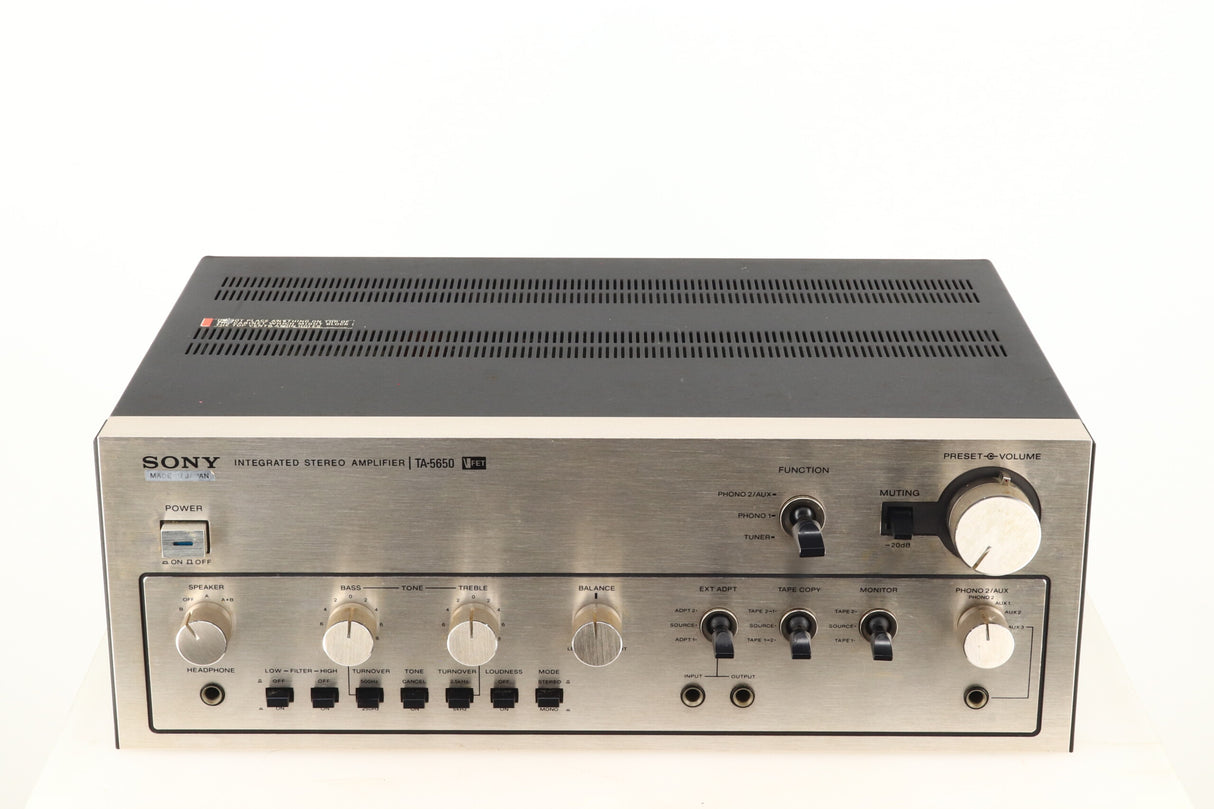 Sony TA-5650 Integrated Amplifier
