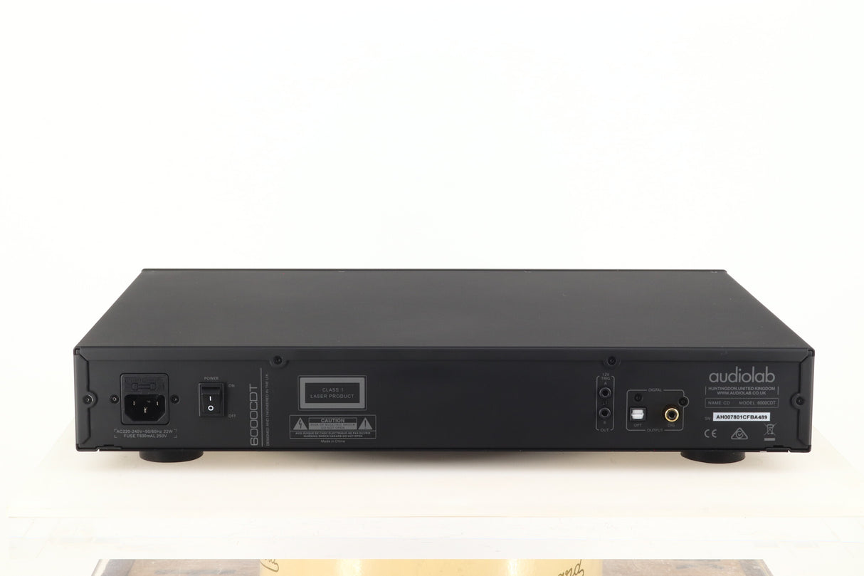 Audiolab 6000CDT Compact Disc Transport - Black