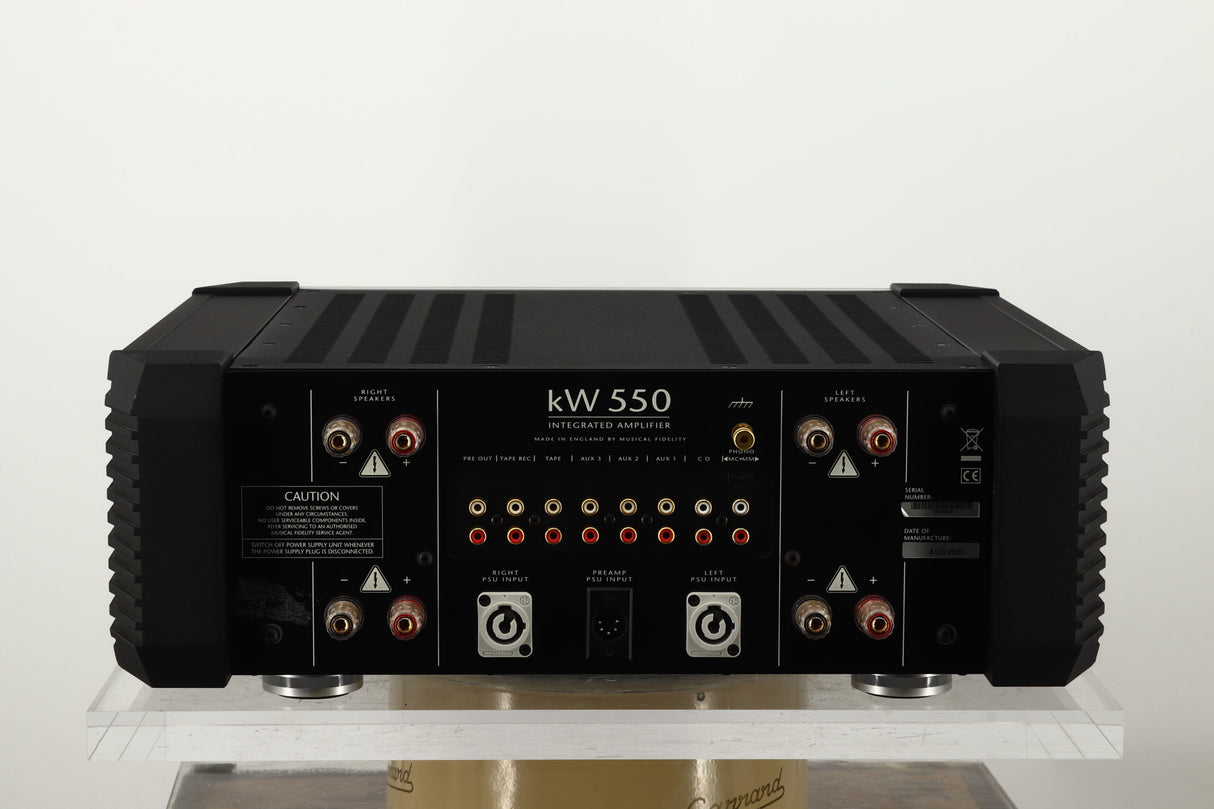 Musical Fidelity KW550 Integrated Amplifier