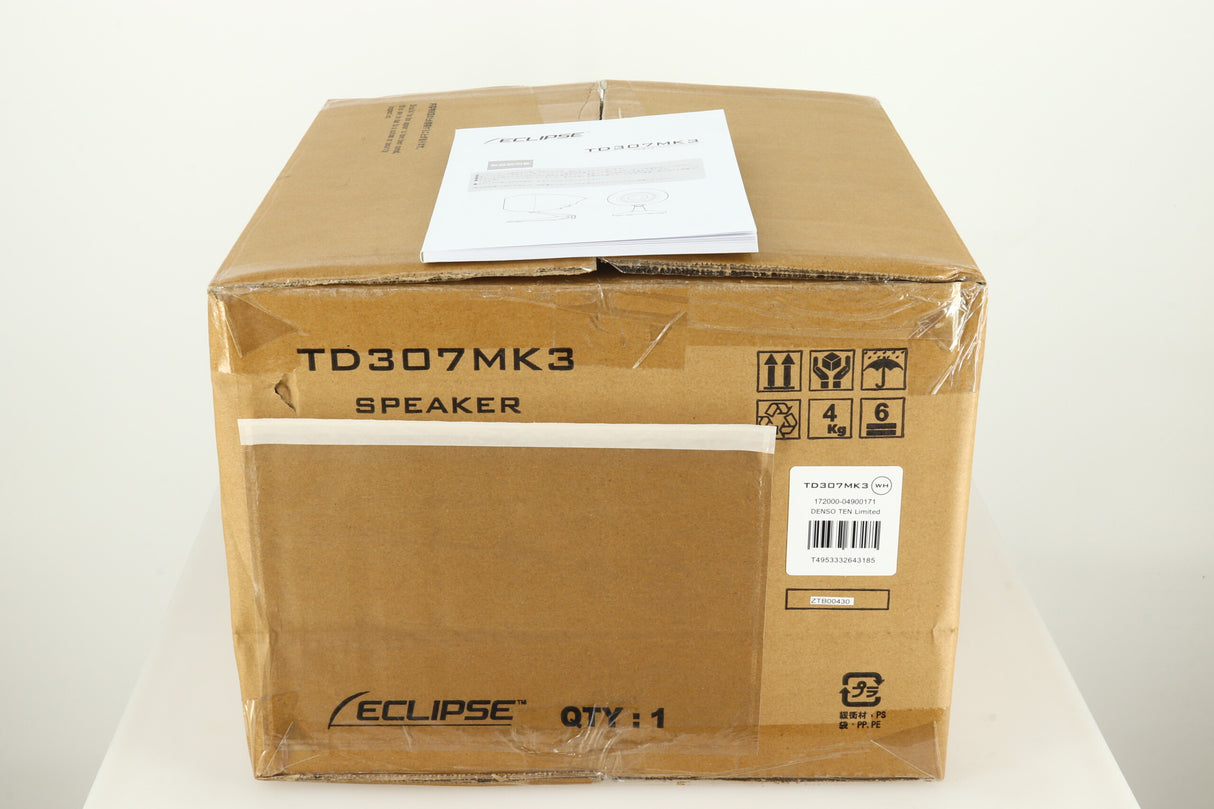 Eclipse TD307Mk3 Standmount Speaker - White