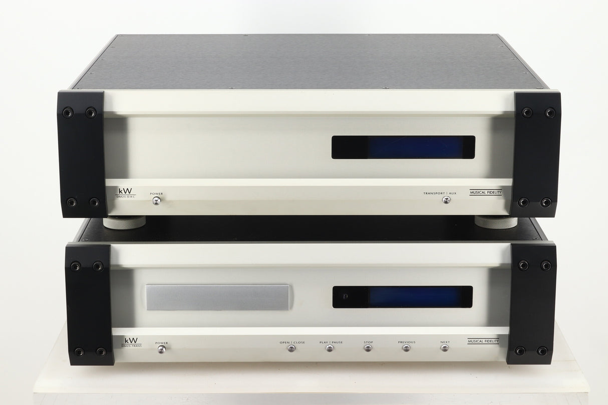 Musical Fidelity kW DM25 Transport / DM25 DAC Digital Analogue Converter