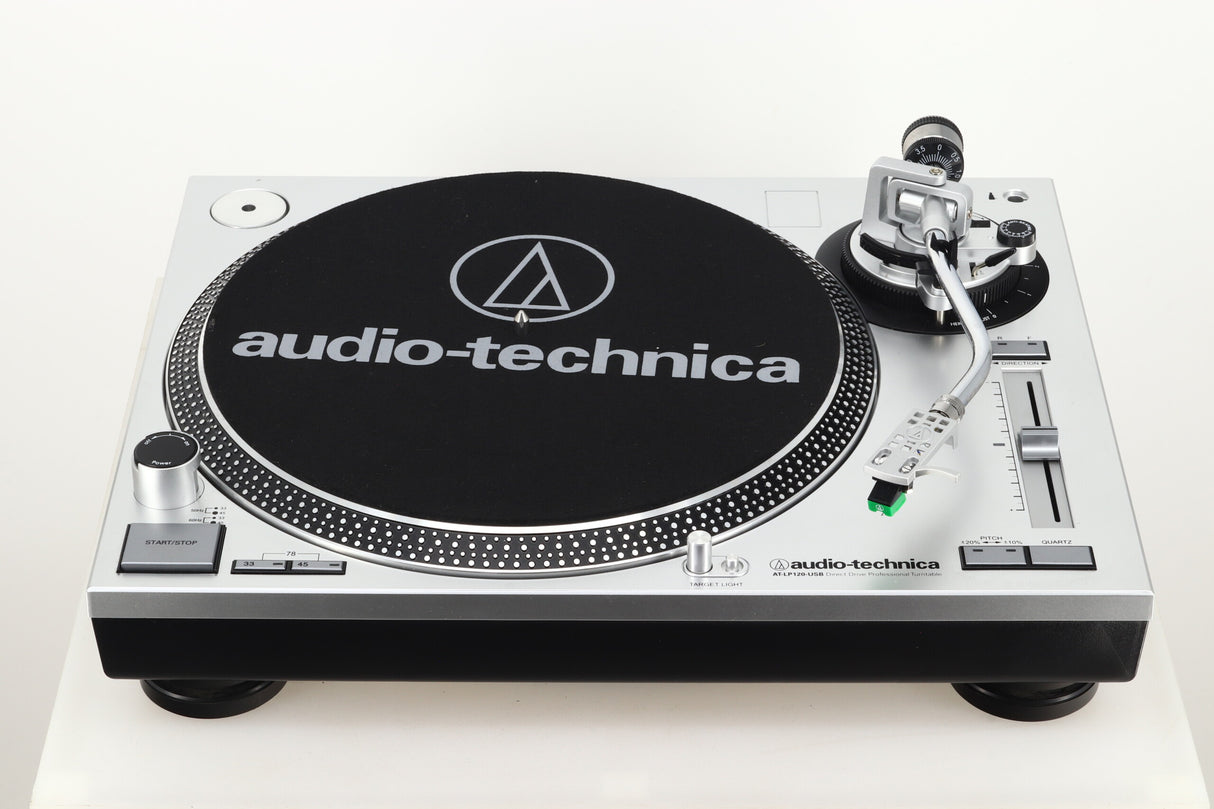 Audio Technica AT-LP120-USB Turntable - Silver