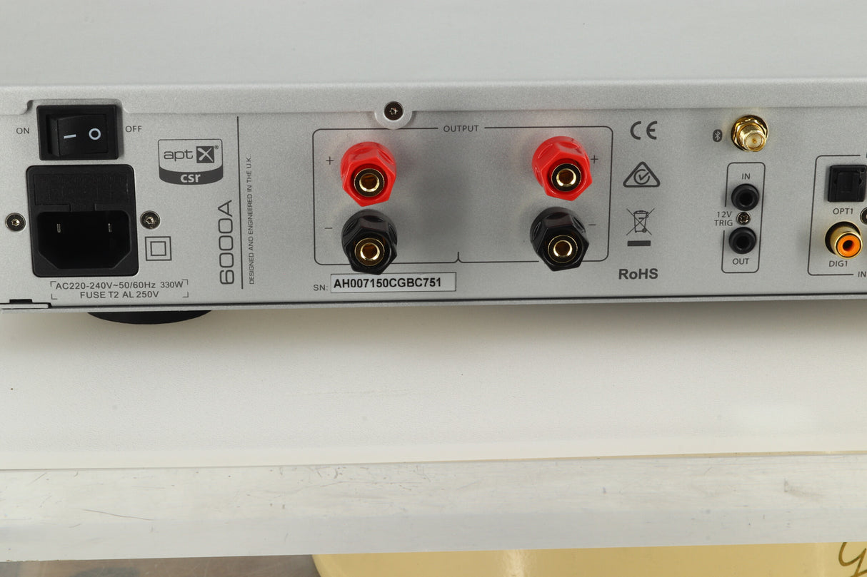 Audiolab 6000A Integrated Amplifier - Silver