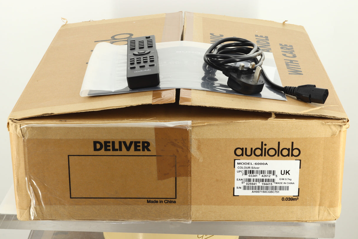 Audiolab 6000A Integrated Amplifier - Silver