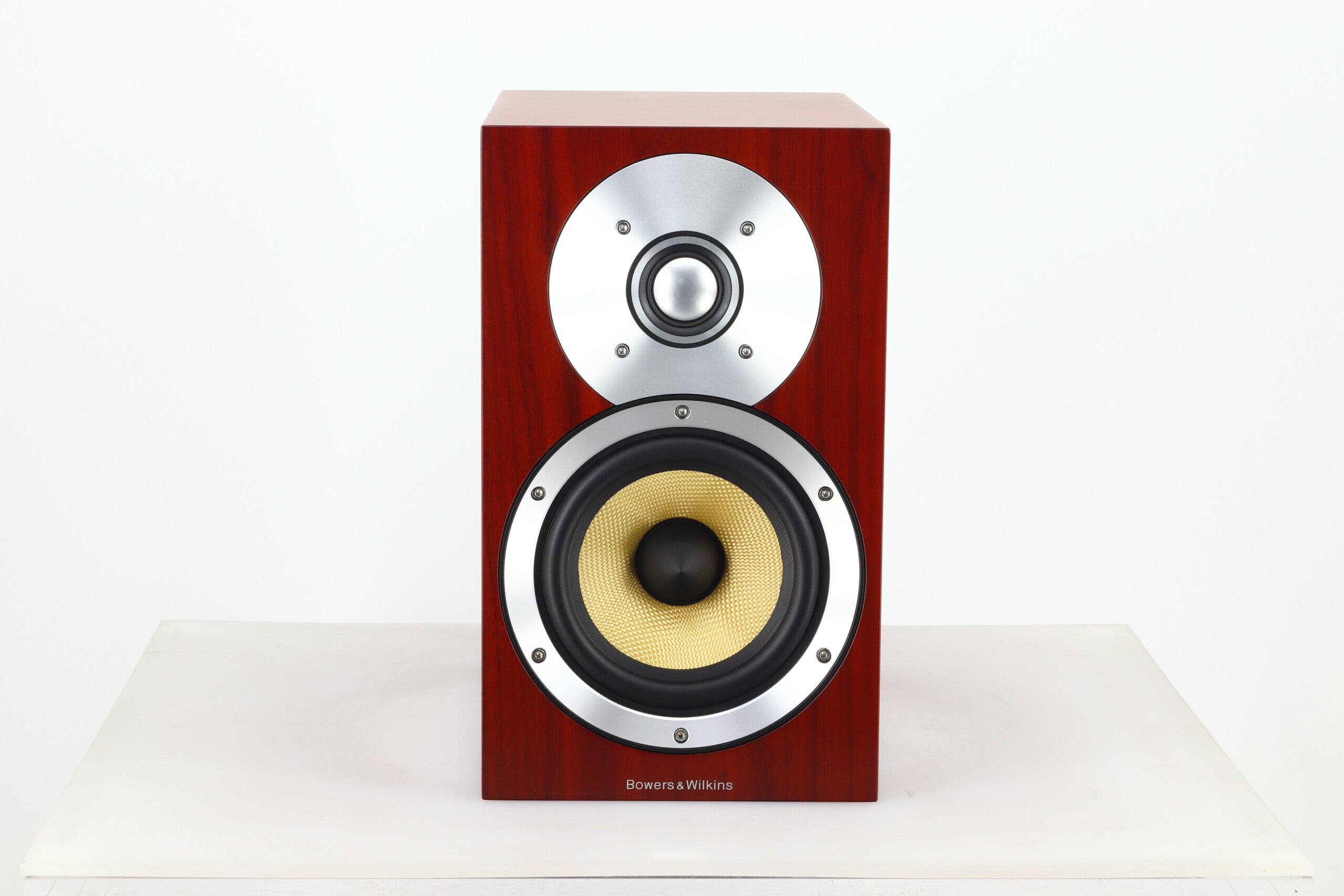 B&W CM1 Standmount Speakers - Rosenut – 2ndhandhifi.co.uk