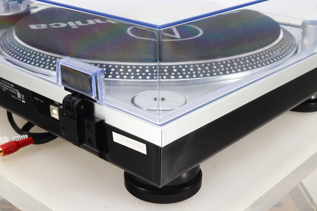 Audio Technica AT-LP120-USB Turntable - Silver