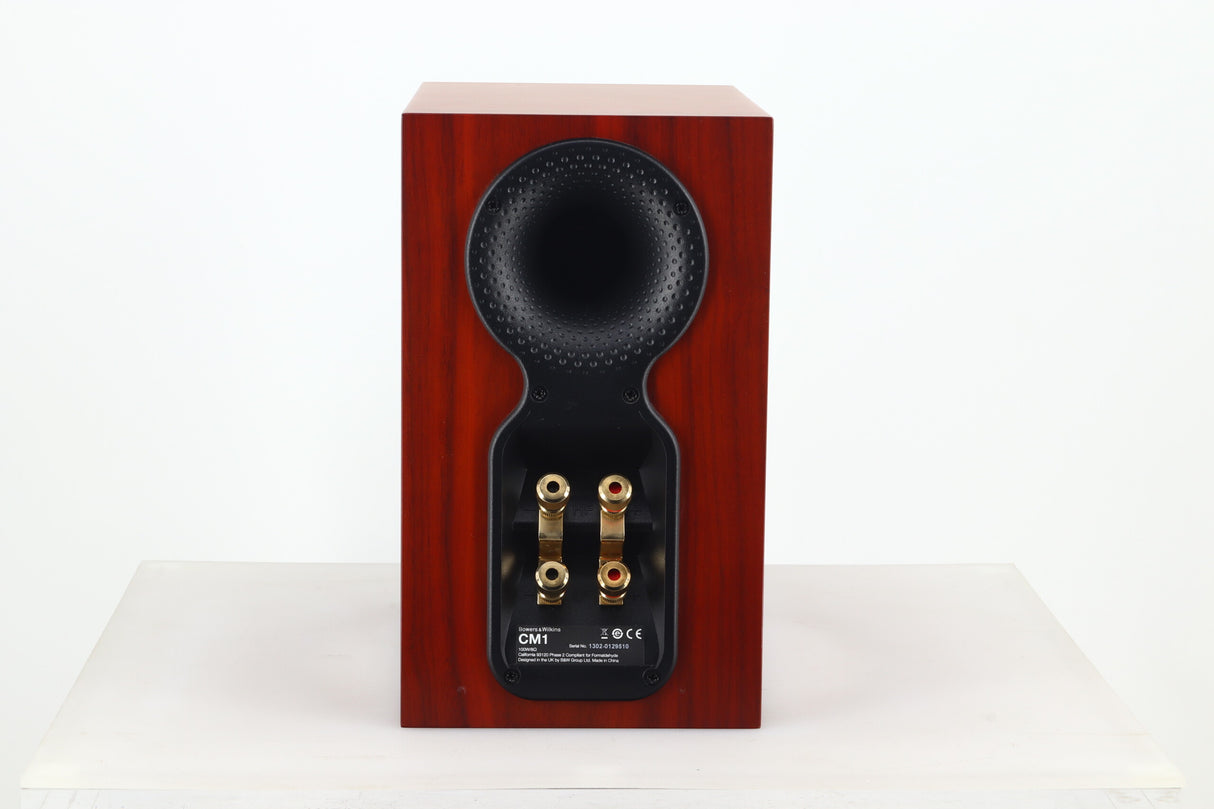 B&W CM1 Standmount Speakers - Rosenut