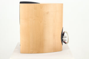 KEF IQ3 Standmount Speakers - Maple