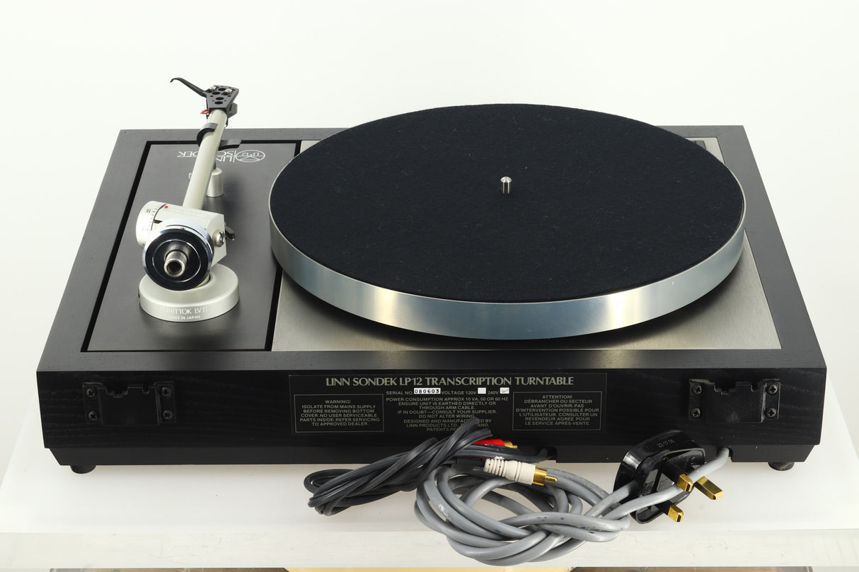 Linn LP12 Turntable - Black Ash / Ittok LVII Tonearm / K9 Cartridge