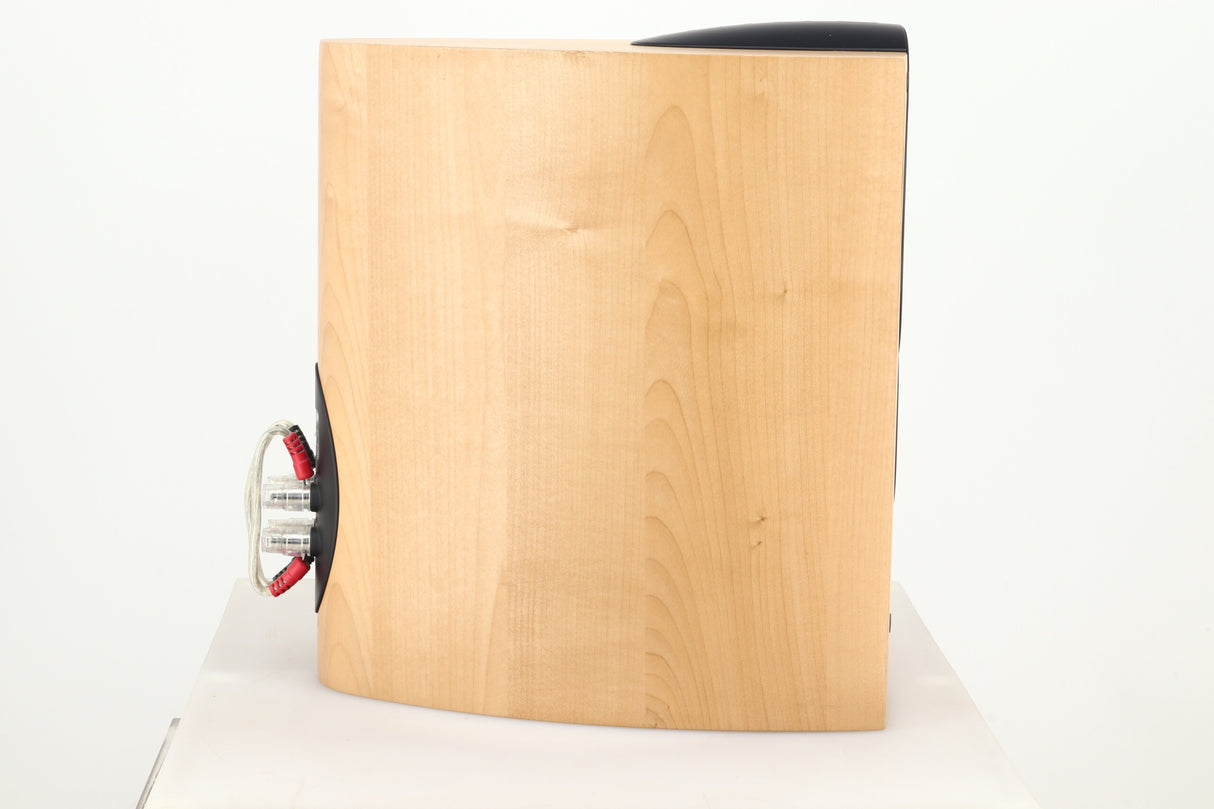 KEF IQ3 Standmount Speakers - Maple