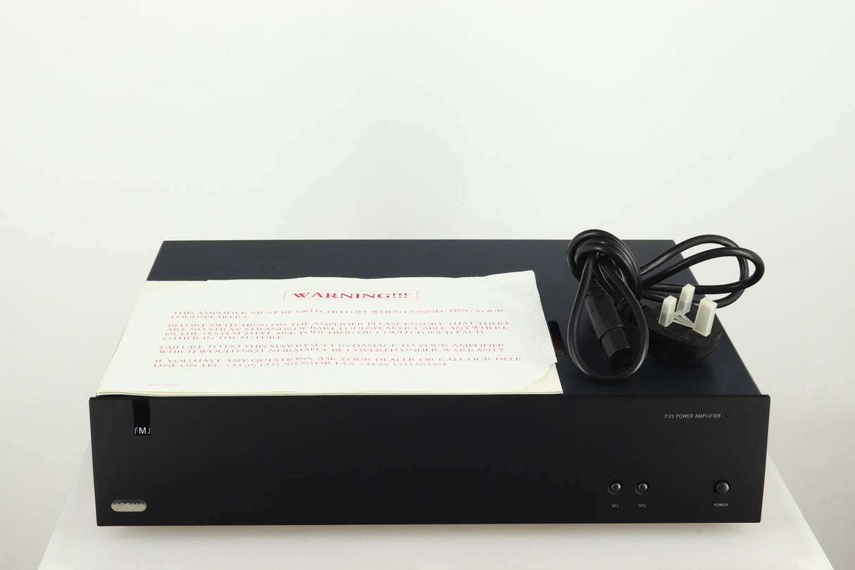 Arcam FMJ P35 Power Amplifier - Black