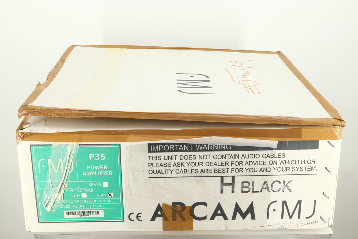 Arcam FMJ P35 Power Amplifier - Black
