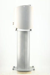 KEF XQ One Loudspeakers - Silver & Stands