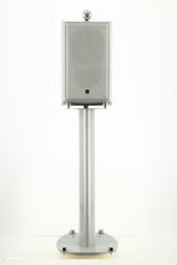 KEF XQ One Loudspeakers - Silver & Stands