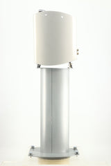 KEF XQ One Loudspeakers - Silver & Stands