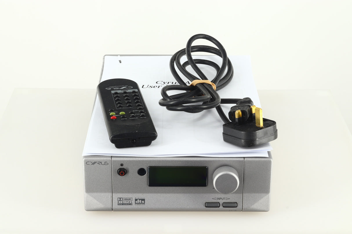 Cyrus AV8 Digital Surround Pre Amplifier - Silver