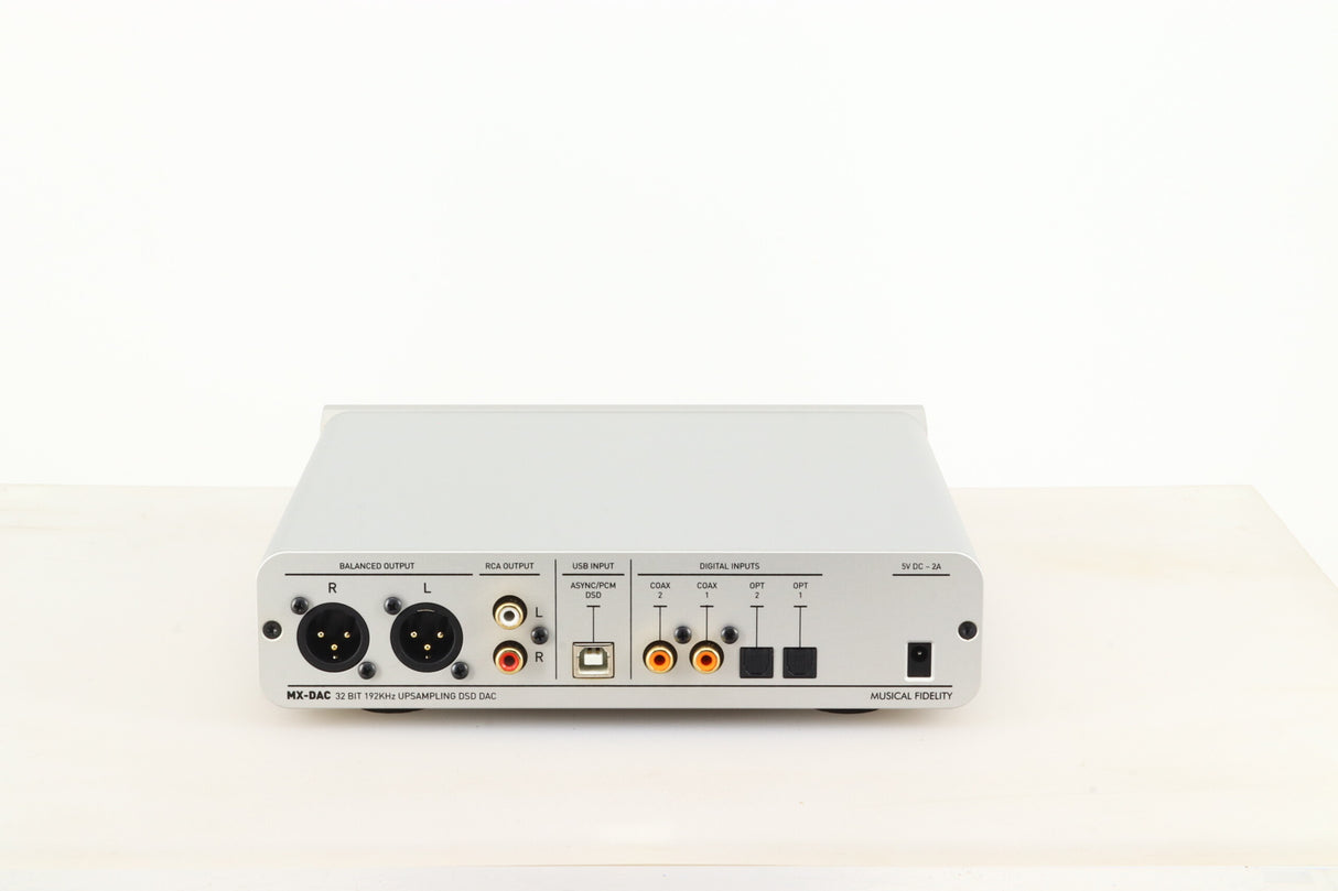 Musical Fidelity MX-DAC Digital to Analogue Converter - Silver