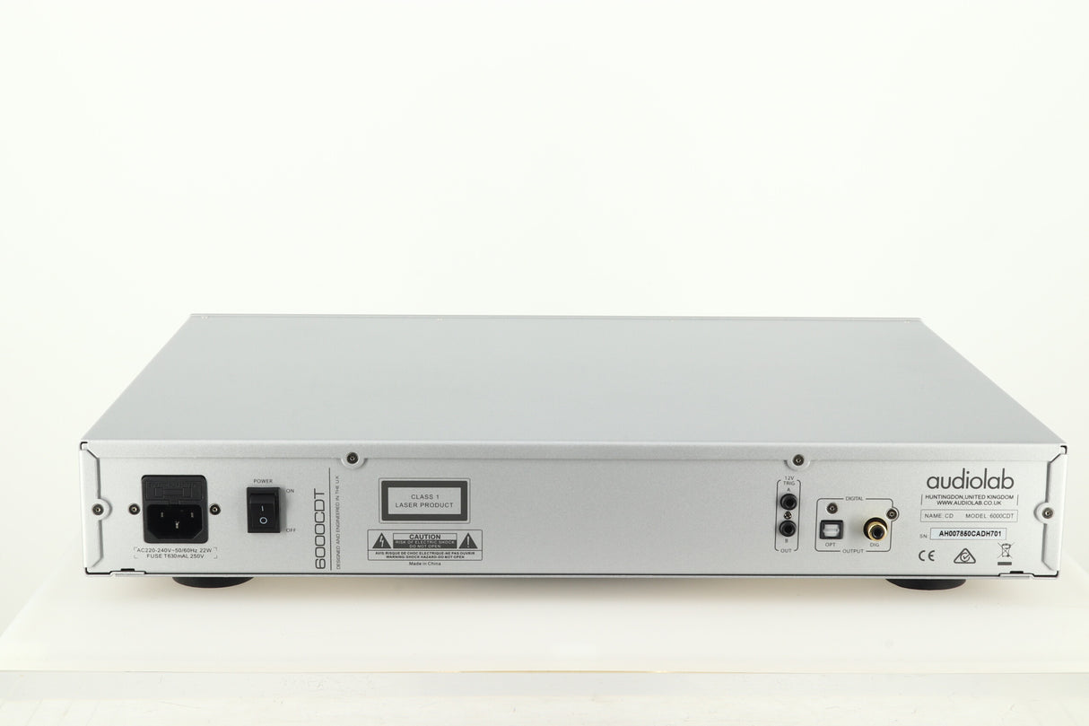Audiolab 6000CDT CD Transport - Silver