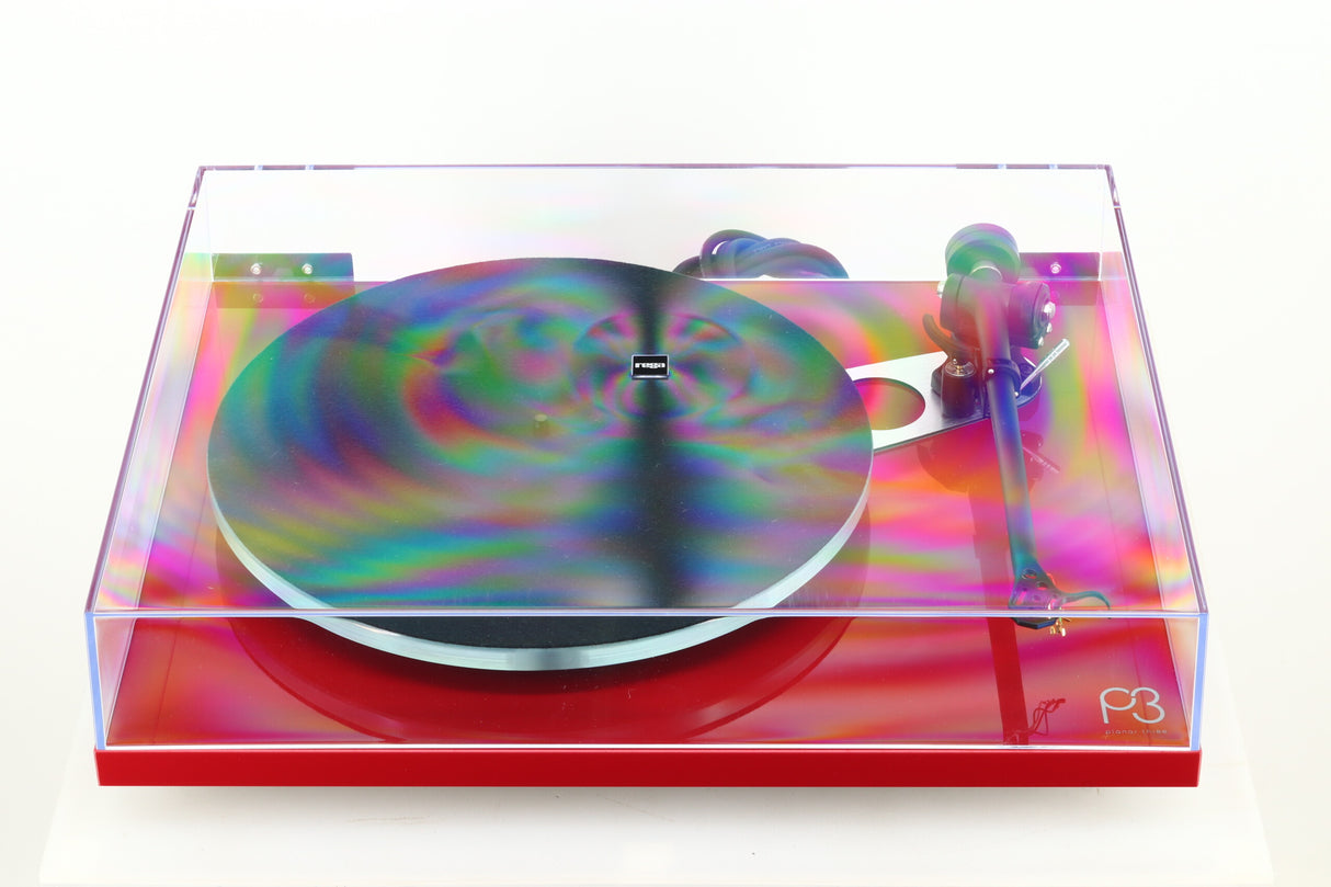 Rega Planar 3 Turntable - Red / NEO Power Supply
